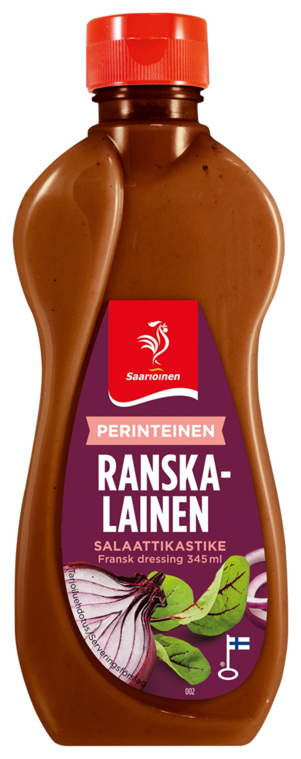 Perinteinen ranskalainen salaattikastike 345 ml