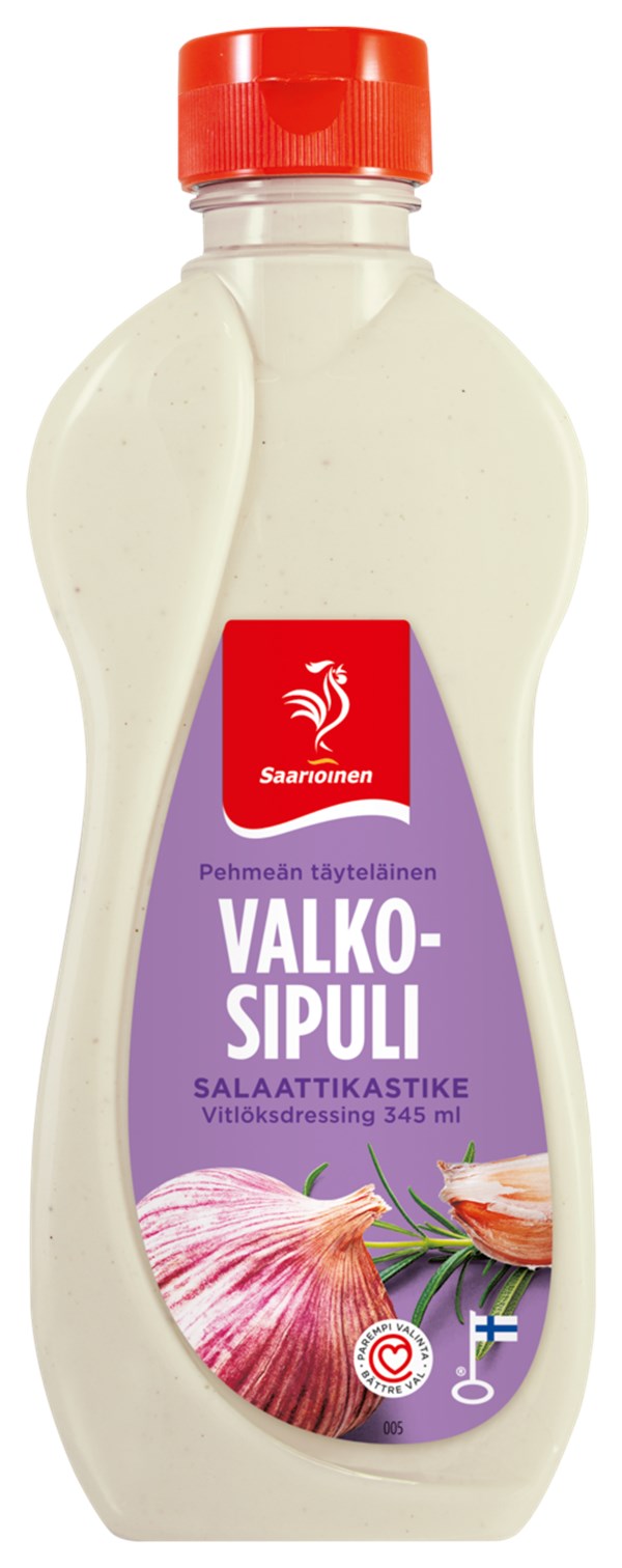 Valkosipulisalaattikastike 345 ml