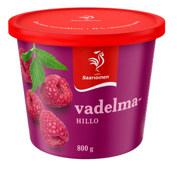 Vadelmahillo 800 g