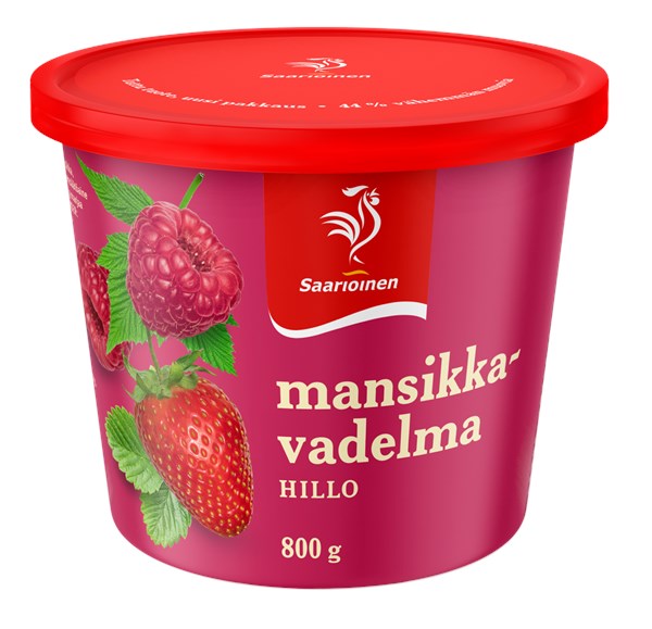 Mansikka-vadelmahillo 800 g