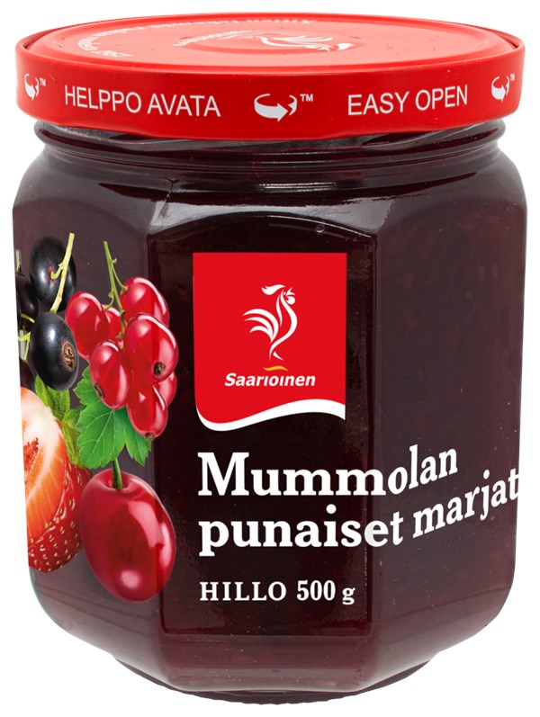 Mummolan punaiset marjat -hillo 500 g