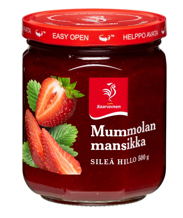 Mummolan sileä mansikkahillo 500 g