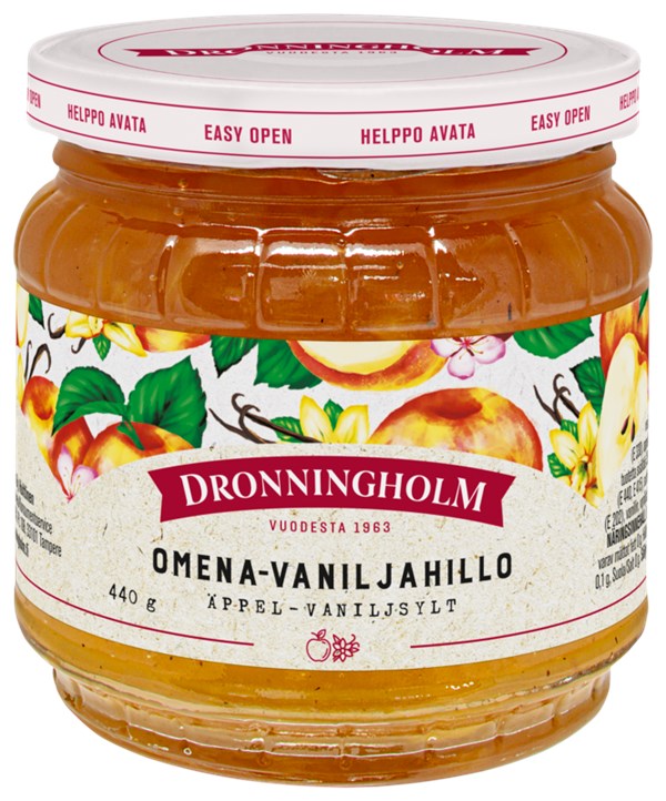 Dronningholm Omena-vaniljahillo 440 g