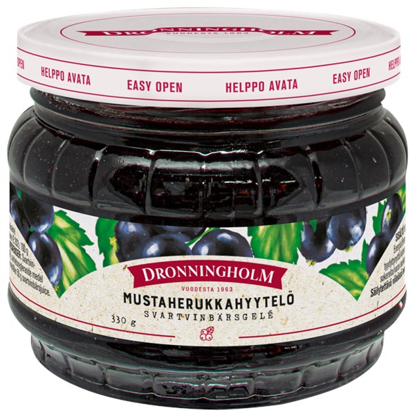 Dronningholm Mustaherukkahyytelö 330 g