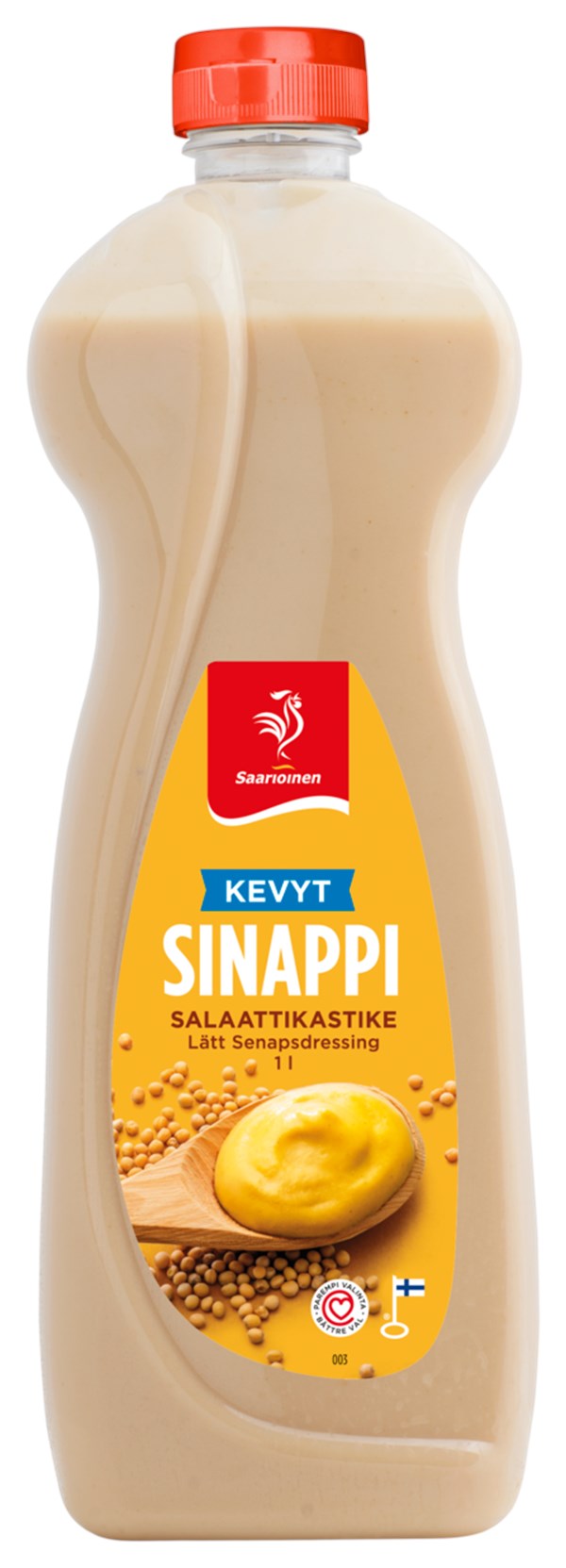 Kevyt Sinappisalaattikastike 1 L