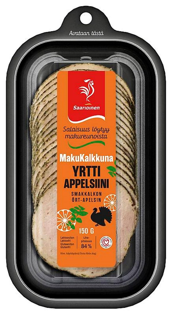 Makukalkkuna Yrtti-Appelsiini 150 g