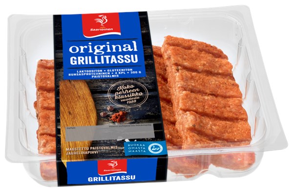 Grillitassu 4 kpl 300 g