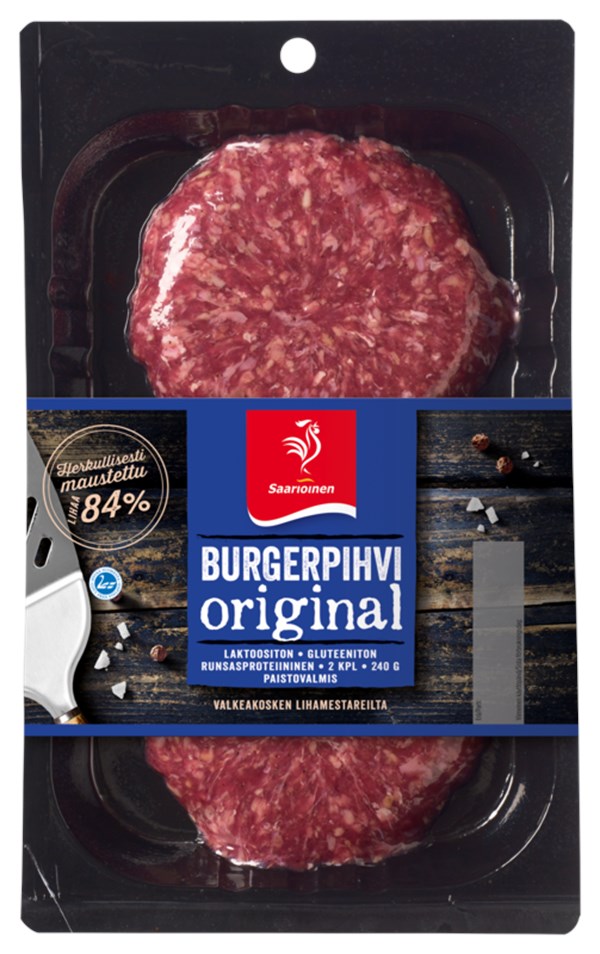 Burgerpihvi Original 2 kpl 240 g