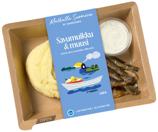 Matkalla Suomessa Savumuikku & muusi 340 g