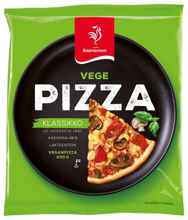 Vegepizza 200 g