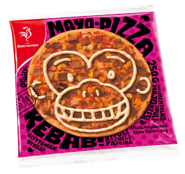 Mayo Kebabpizza valkosipulimajoneesilla 250 g