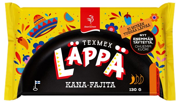 Texmex Läppä kana-fajita 130 g