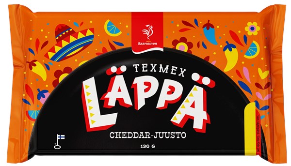 Texmex Läppä cheddarjuusto 130 g