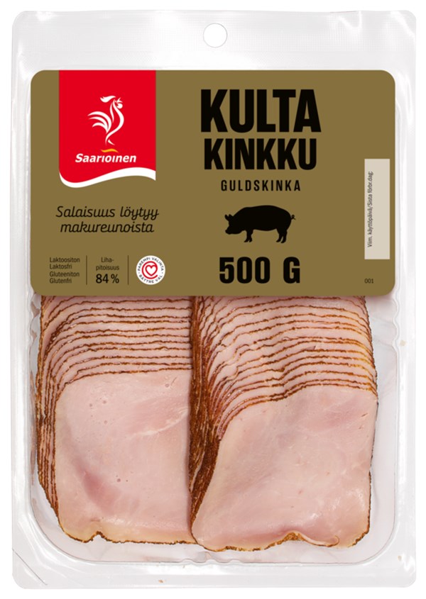 Kultakinkku, limiviipale n. 11 g 500 g