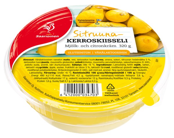 Sitruunakerroskiisseli 320 g