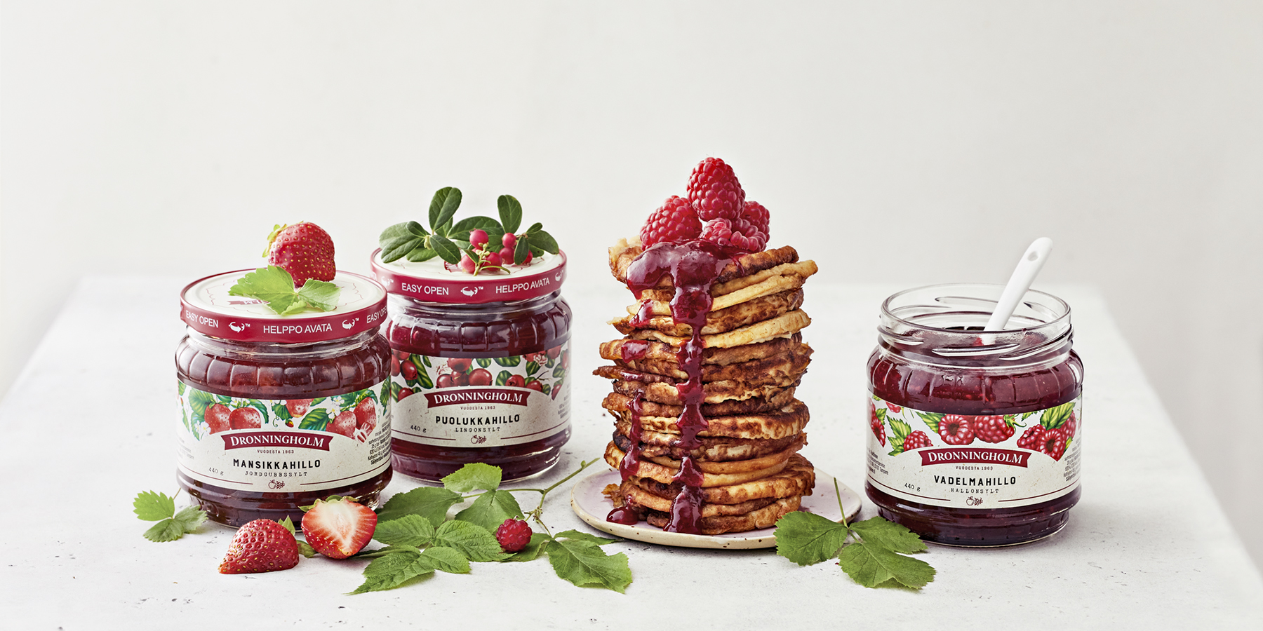 Marjaisat ja laadukkaat Dronningholmin hillot