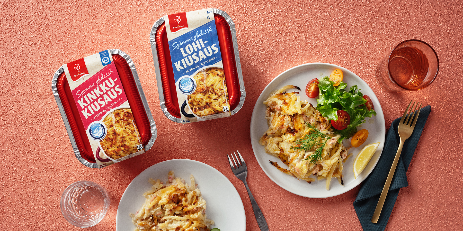 Syömme yhdessä! Ihanat uudet kiusaukset ja pastat