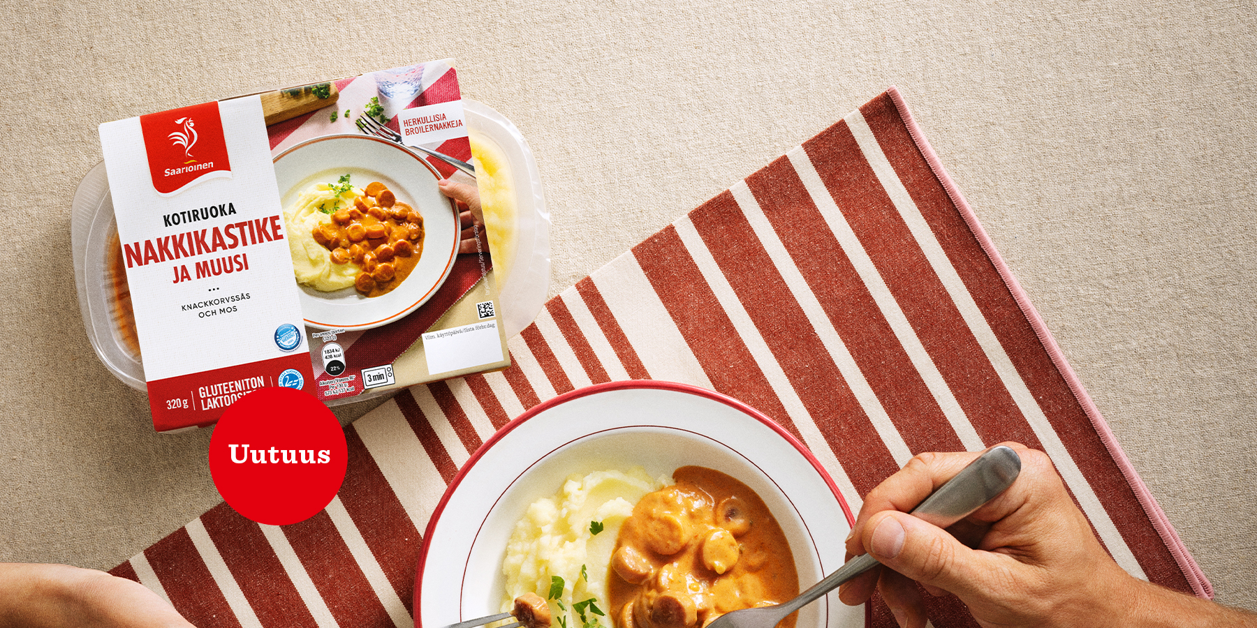 Uusi lempiruoka perheen isoille ja pienille