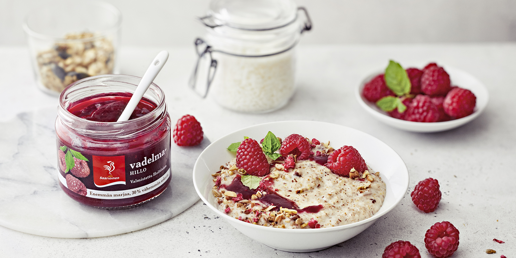 Tuunaamalla saat kivaa vaihtelua puuroihin