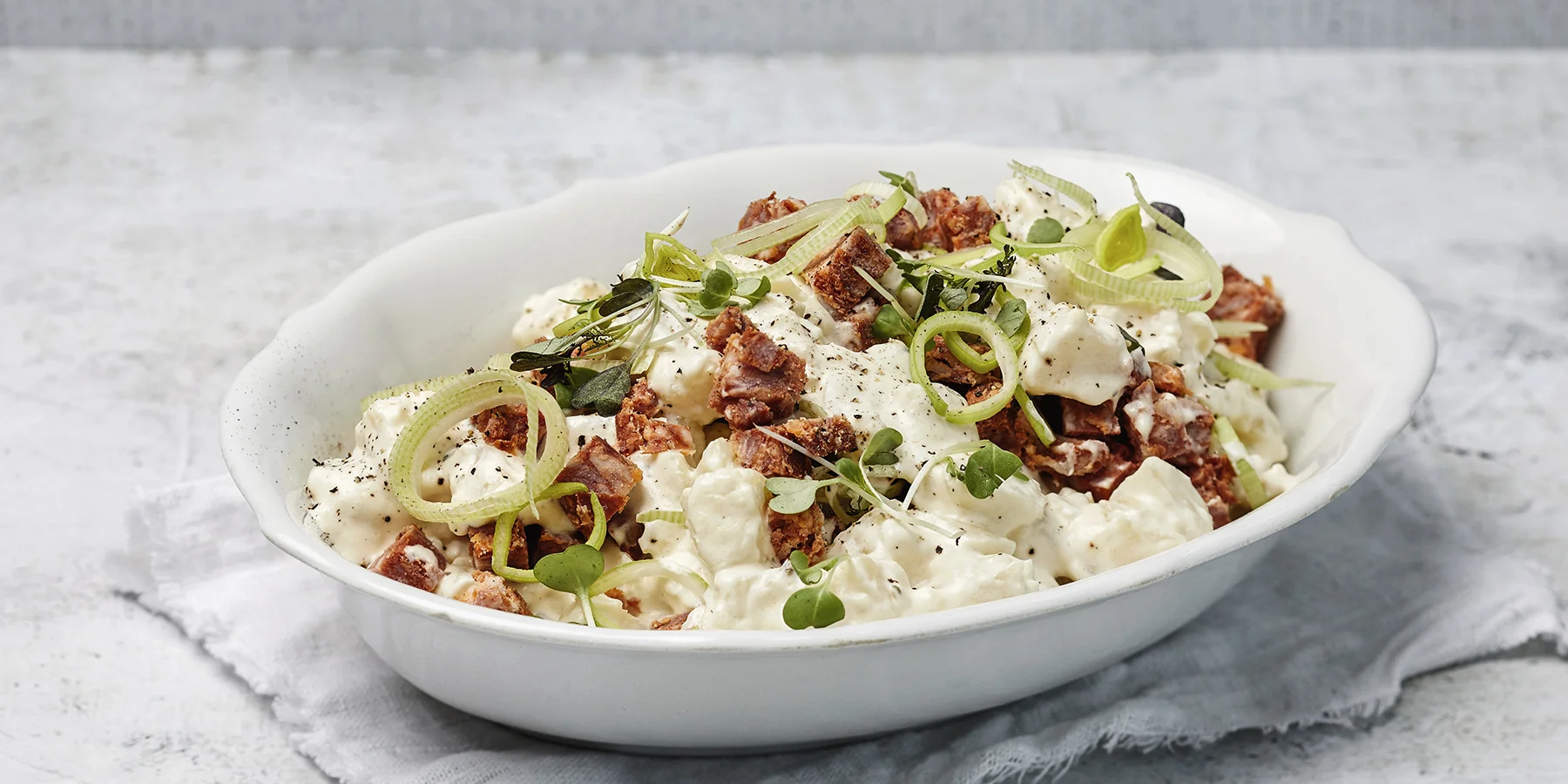 Chorizo-perunasalaatti