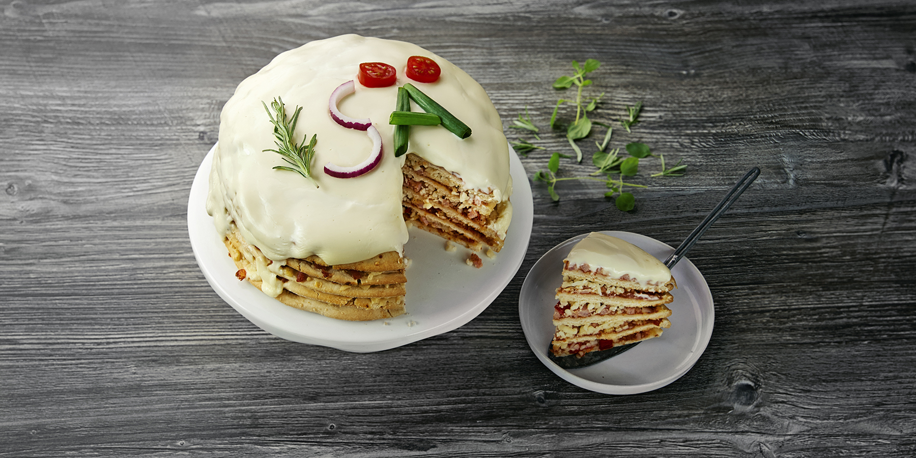 Isänpäivän pizzakakku