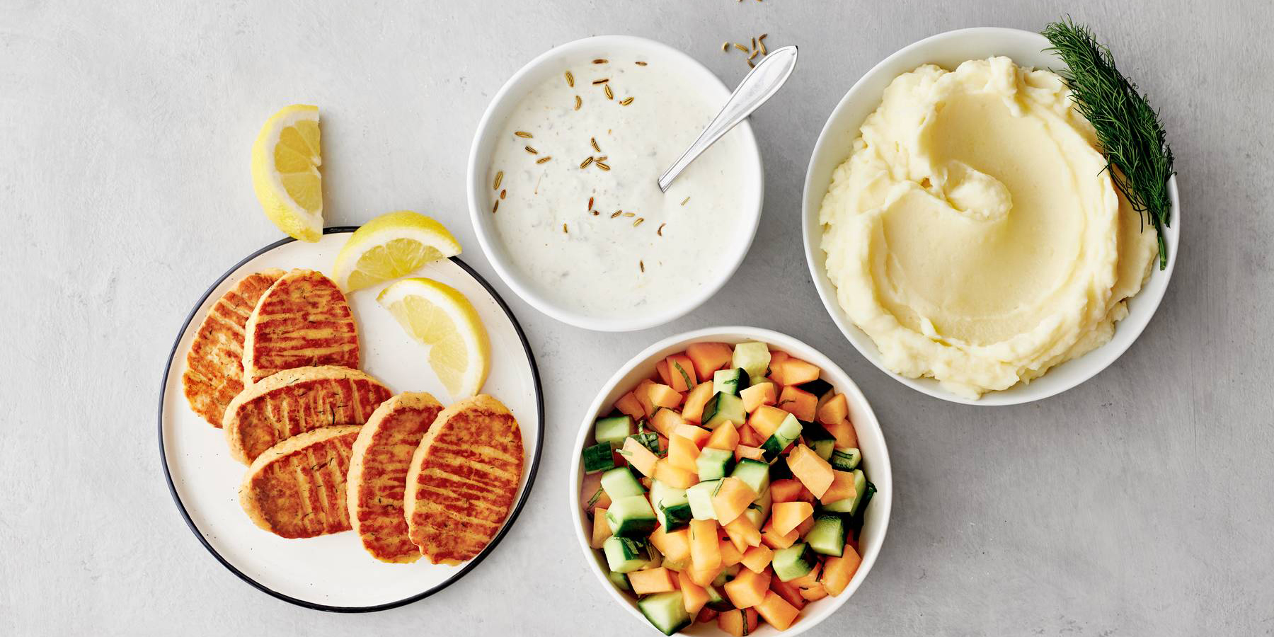 Kalapihvejä ja fenkoli-kermaviilikastiketta