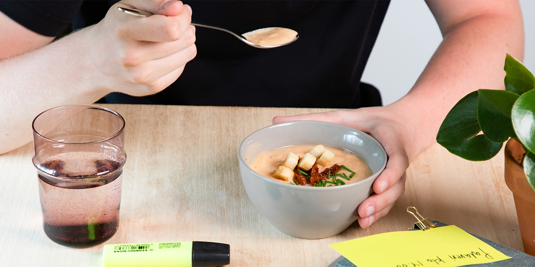 Tuunattu katkarapukeitto