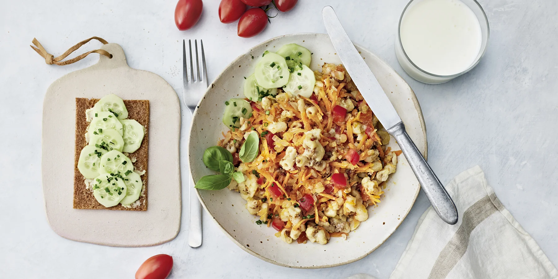 Tuunattu lihamakaronilaatikko