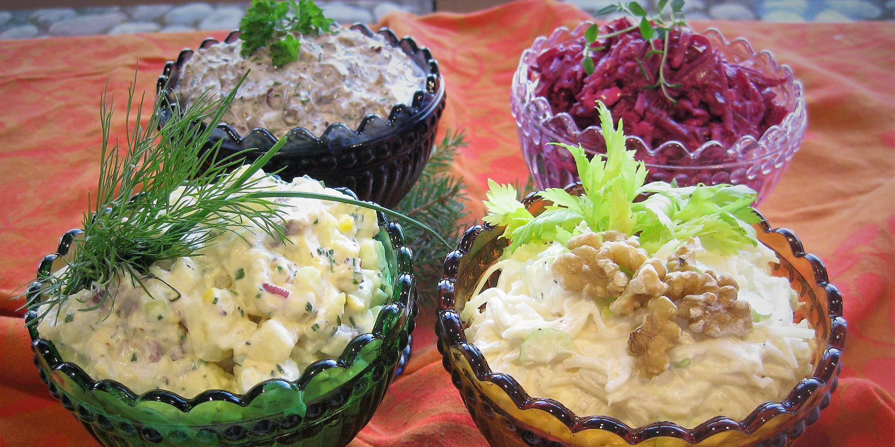 Joulun ajan tuunatut salaatit