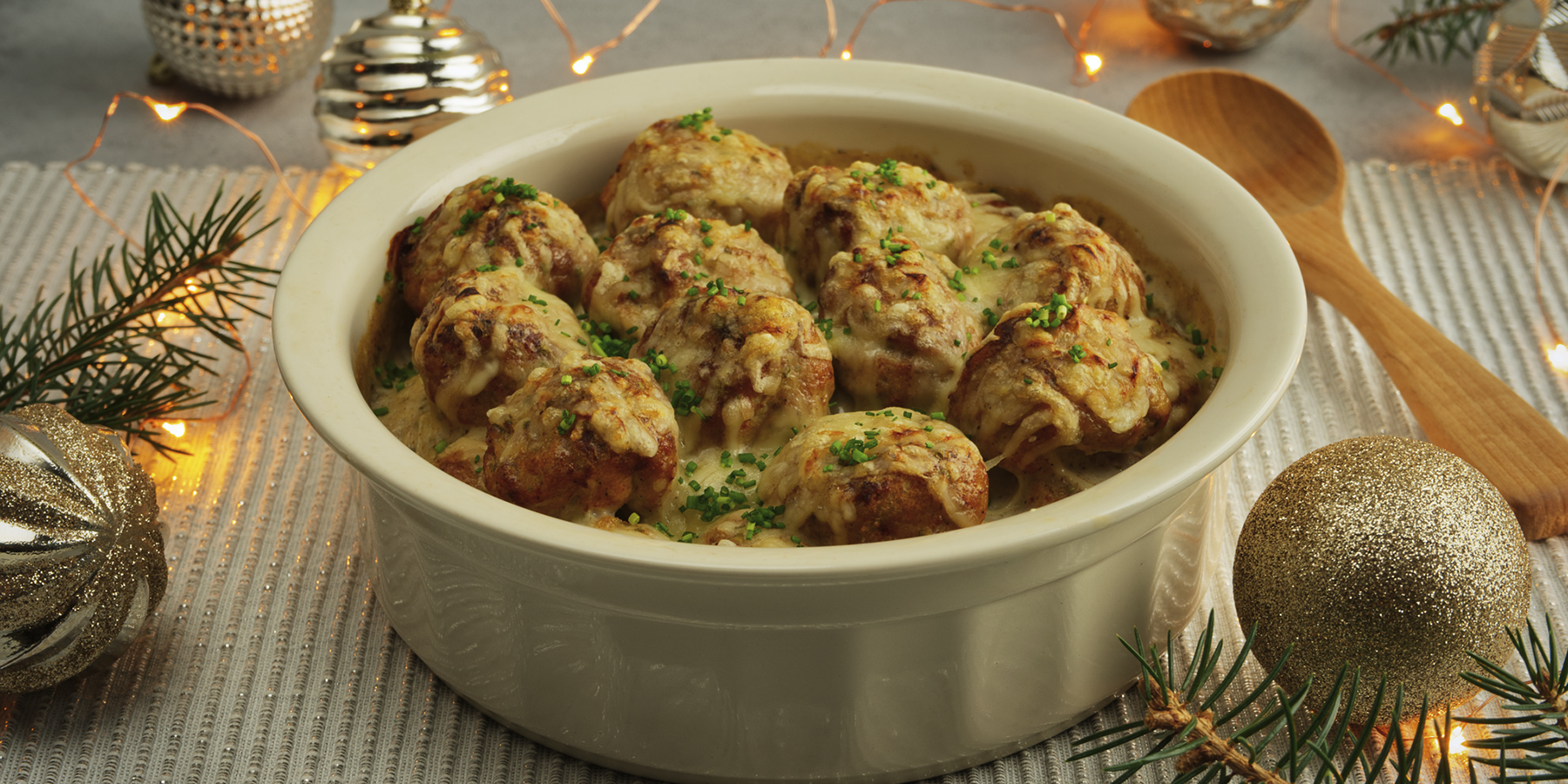 Gratinoitu silakkapyörykkävuoka