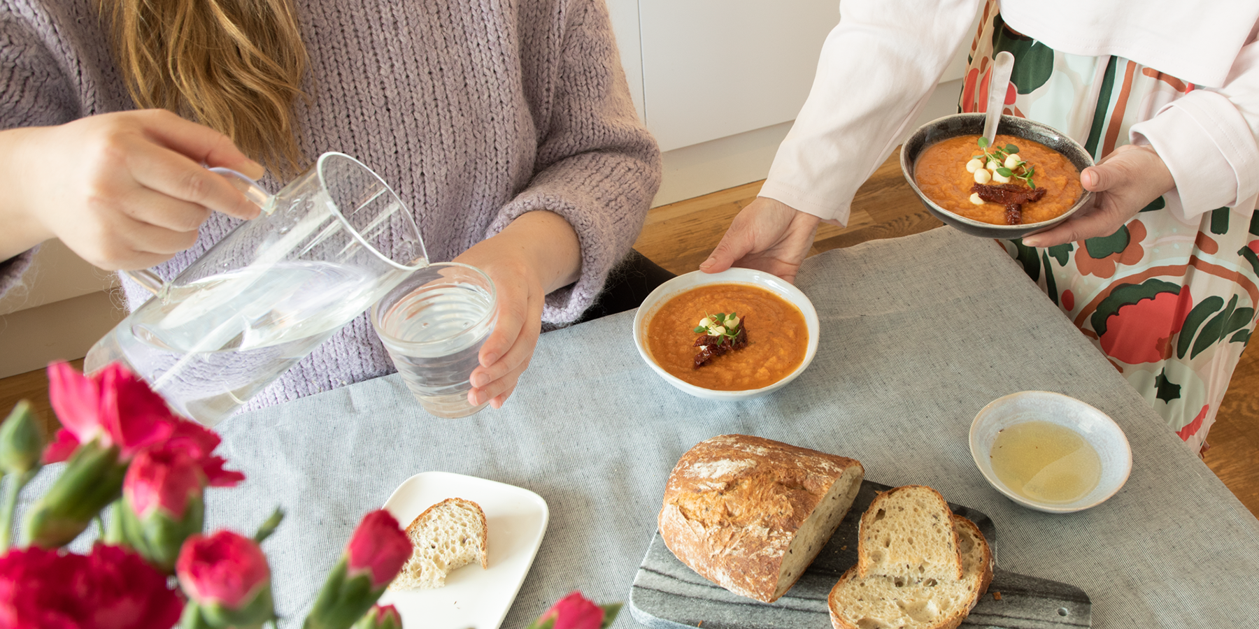 Tuunattu Tomaatti-linssikeitto