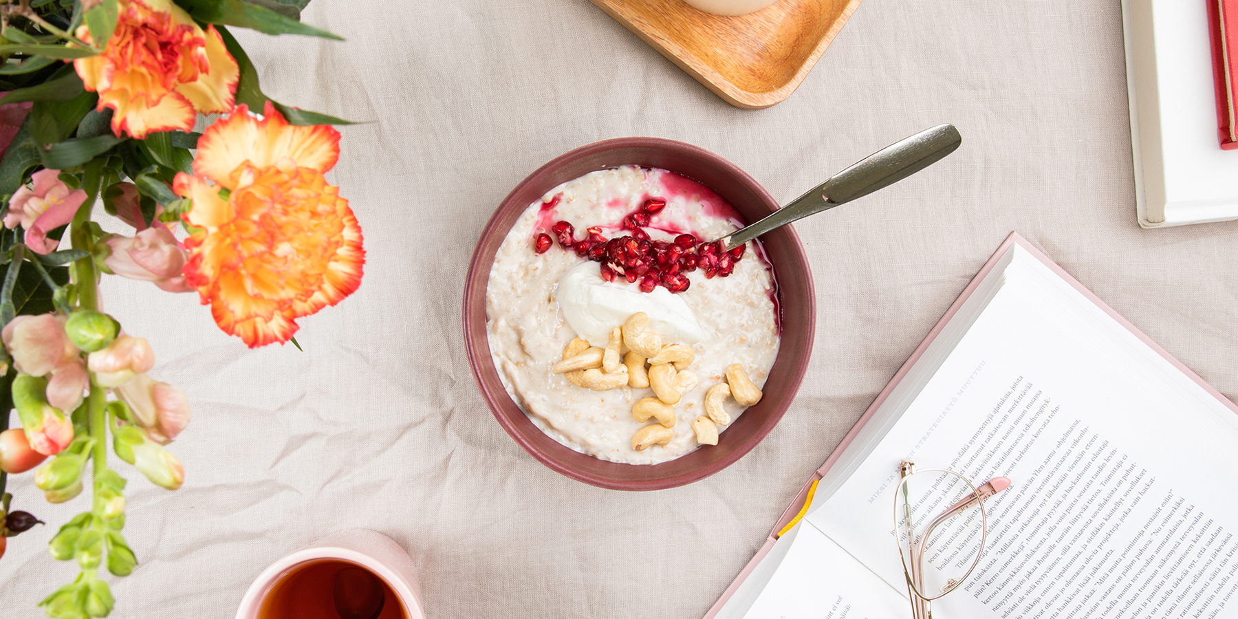 Tuunattu kolmen kauran puuro