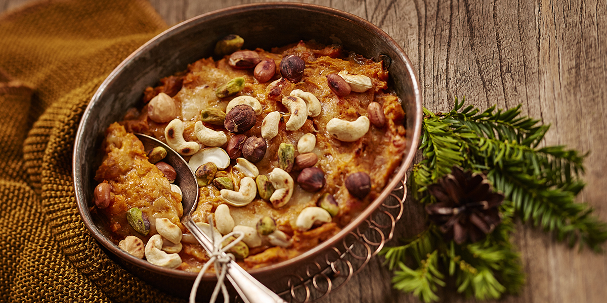 Bataattilaatikko tunturityyliin