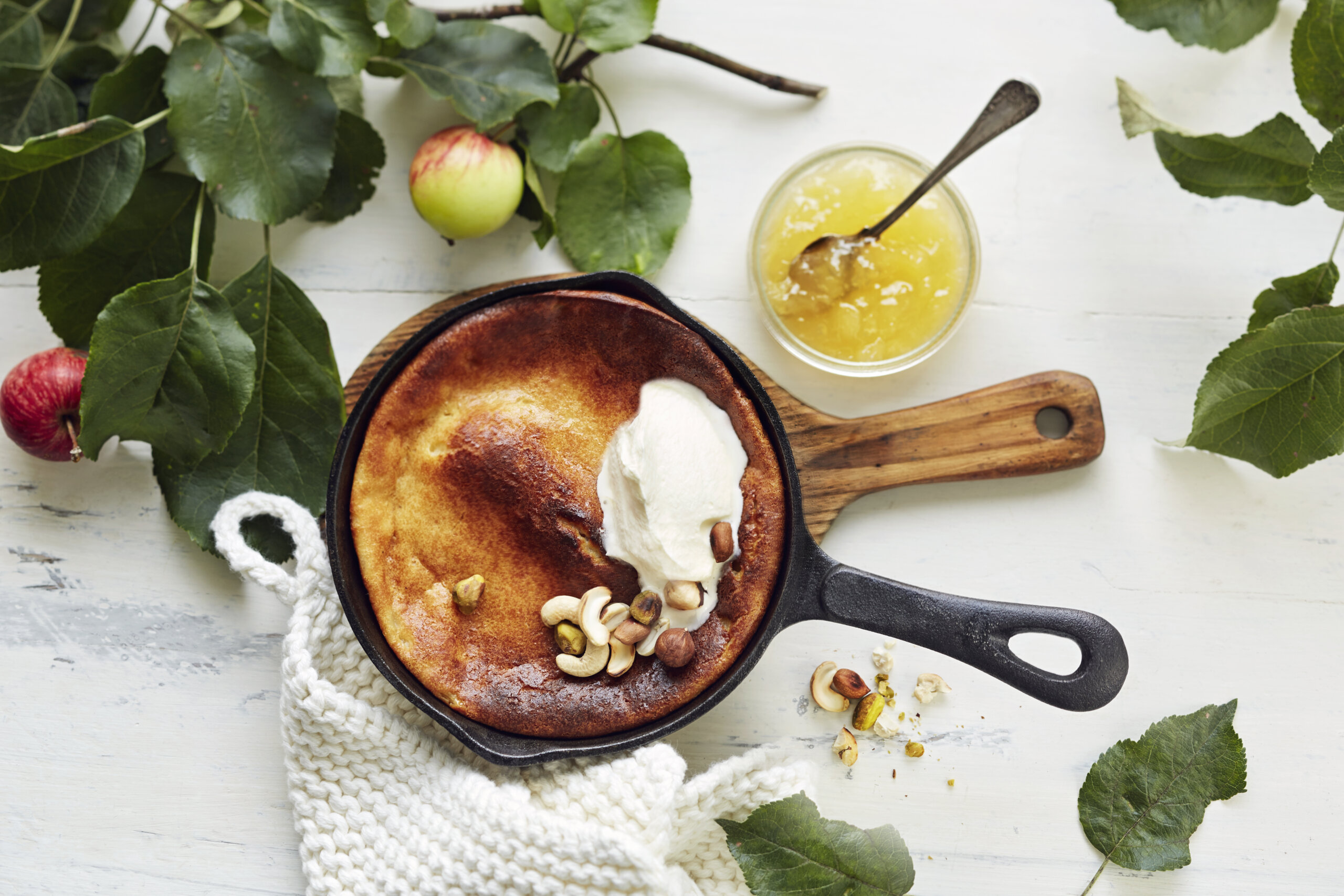 Omenapannaria Hollannin tyyliin