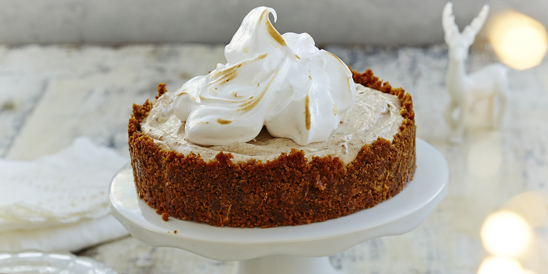 Luumu-juustokakku marenkilumella