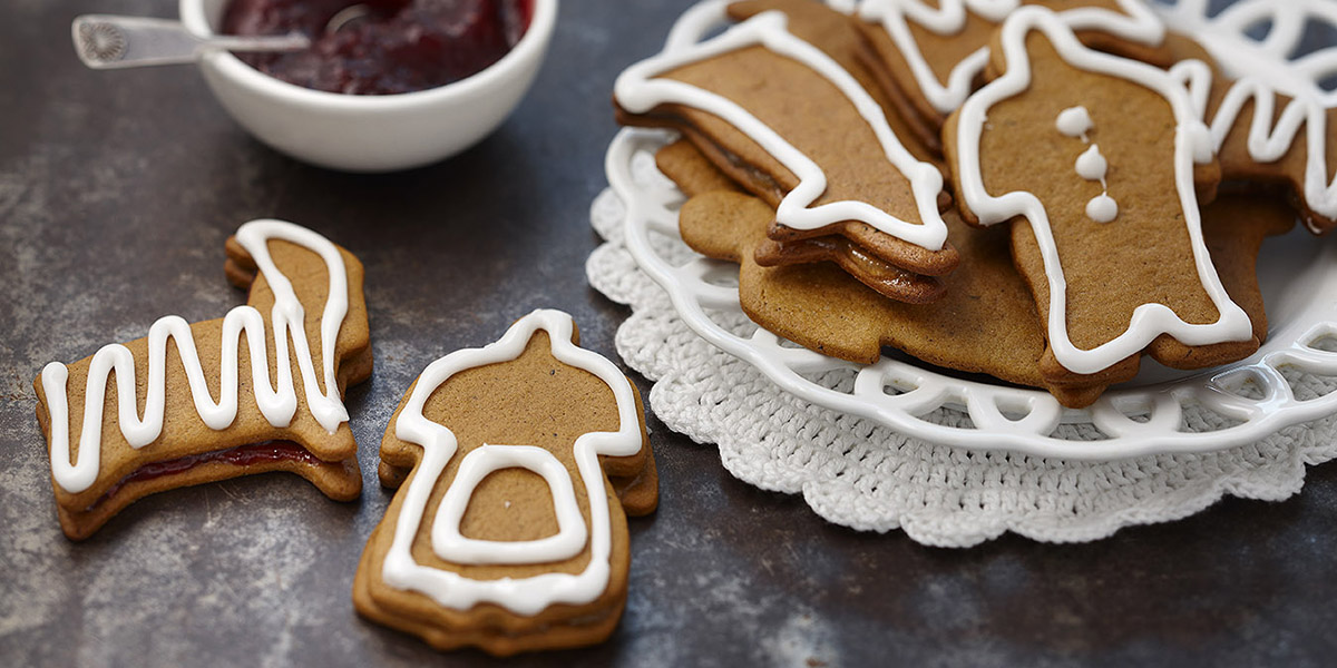 Täytetyt piparkakut