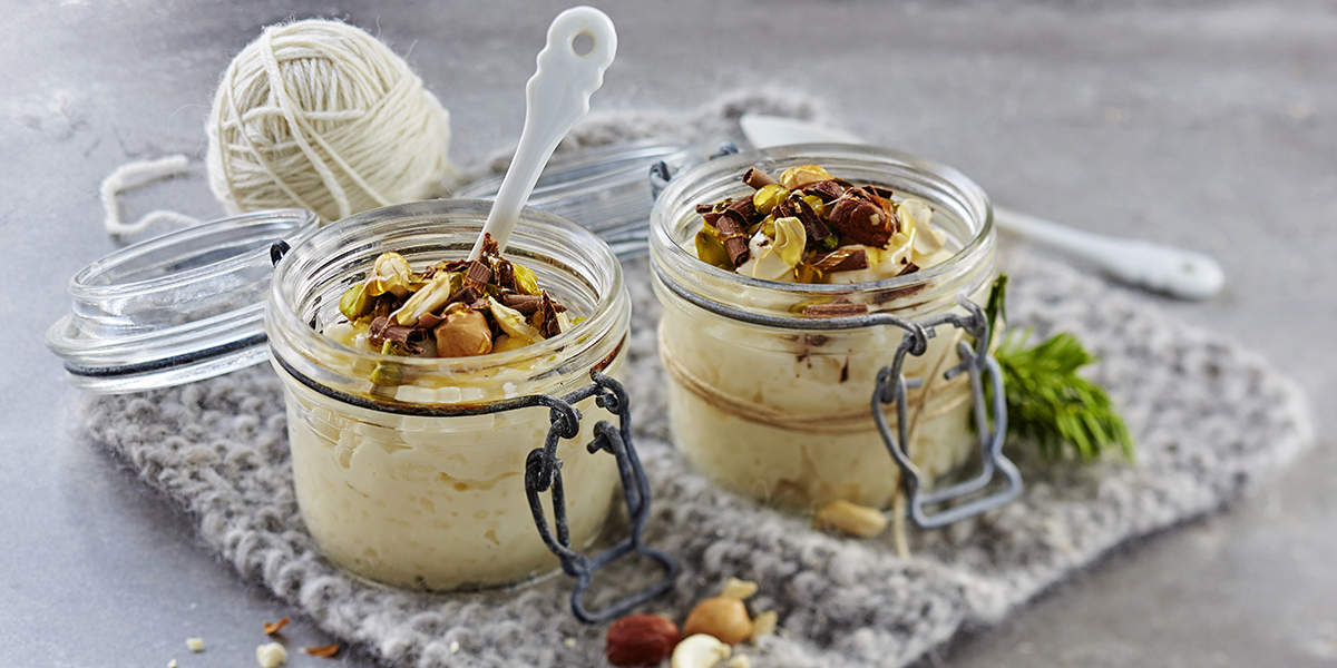 Pähkinäiset puuropurkit