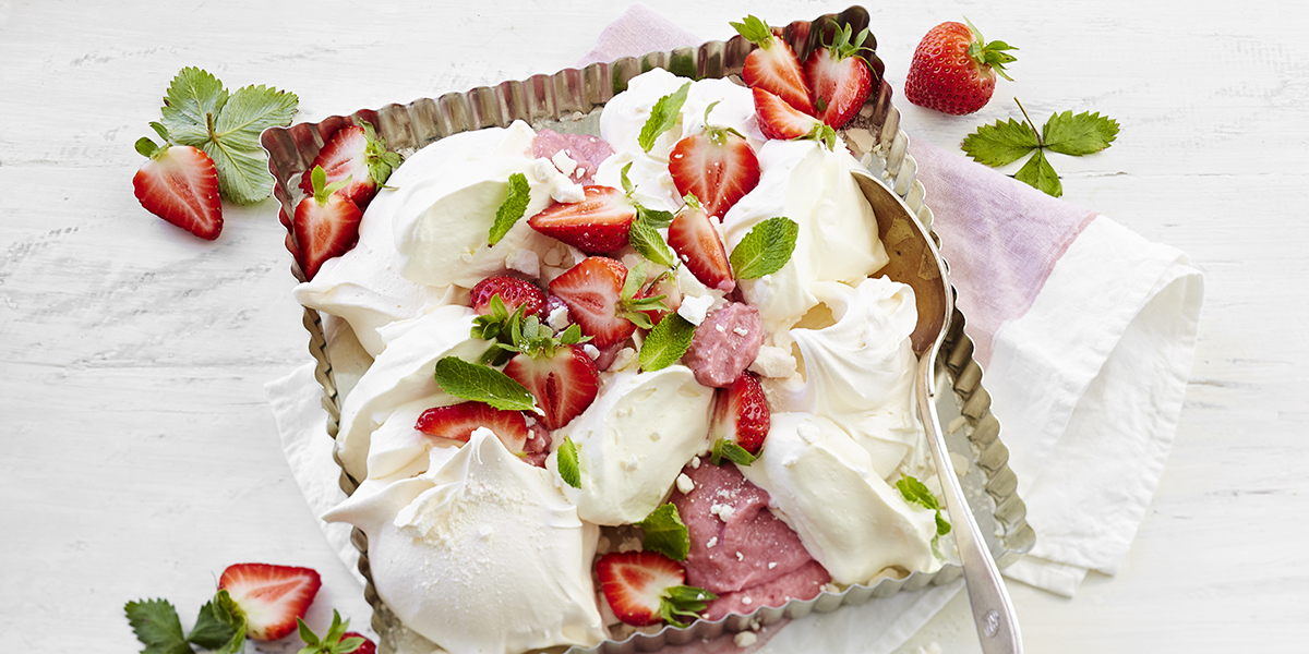 Vadelmapavlova Vispis