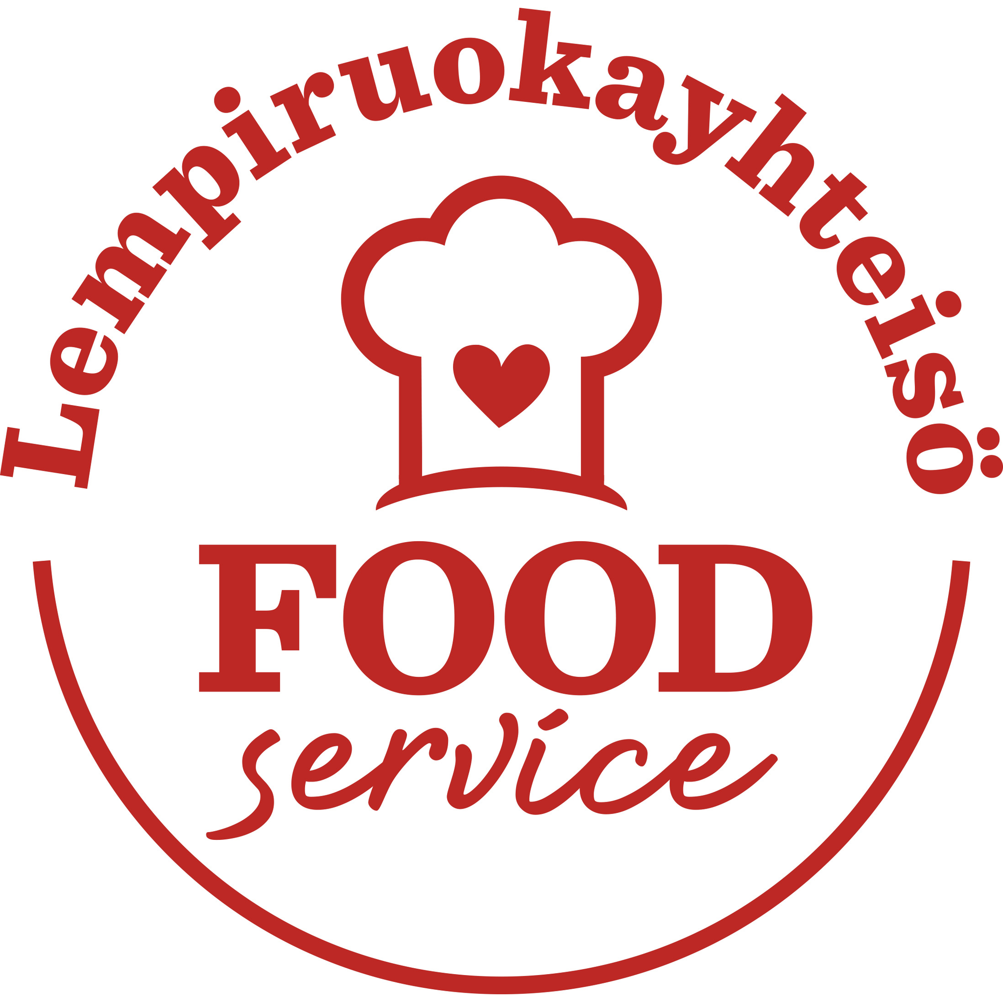 Food Service lempiruokayhteisön logo.