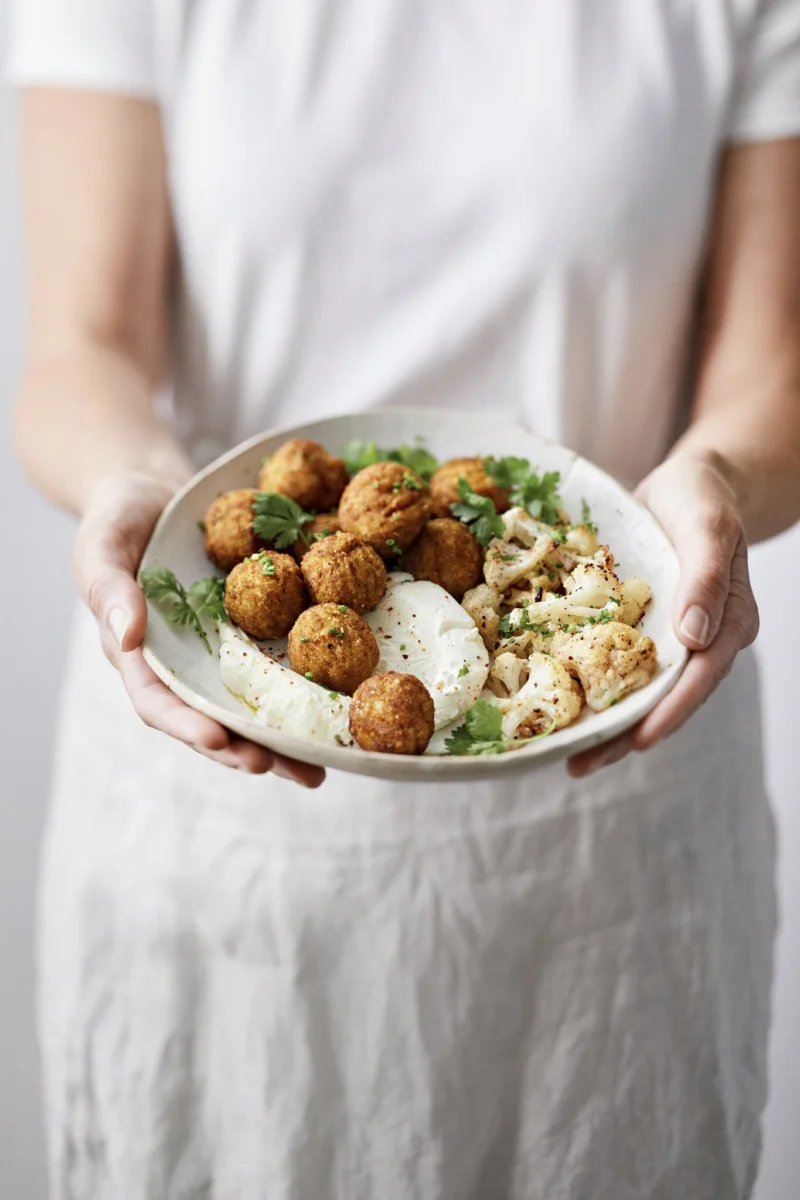 Ruoka-annos, jossa on eri komponentteja.